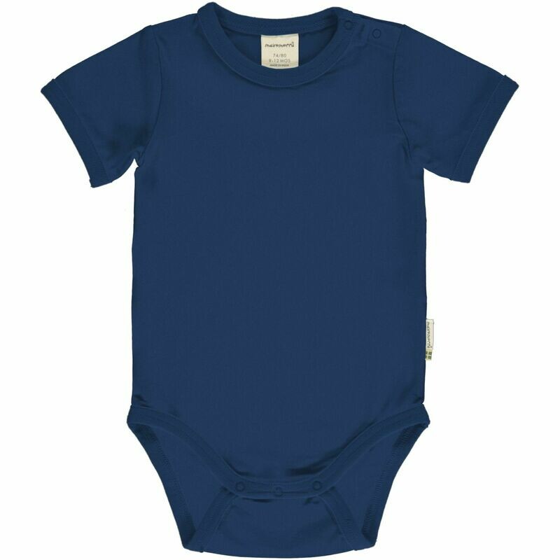 Maxomorra Body SS Solid Navy
