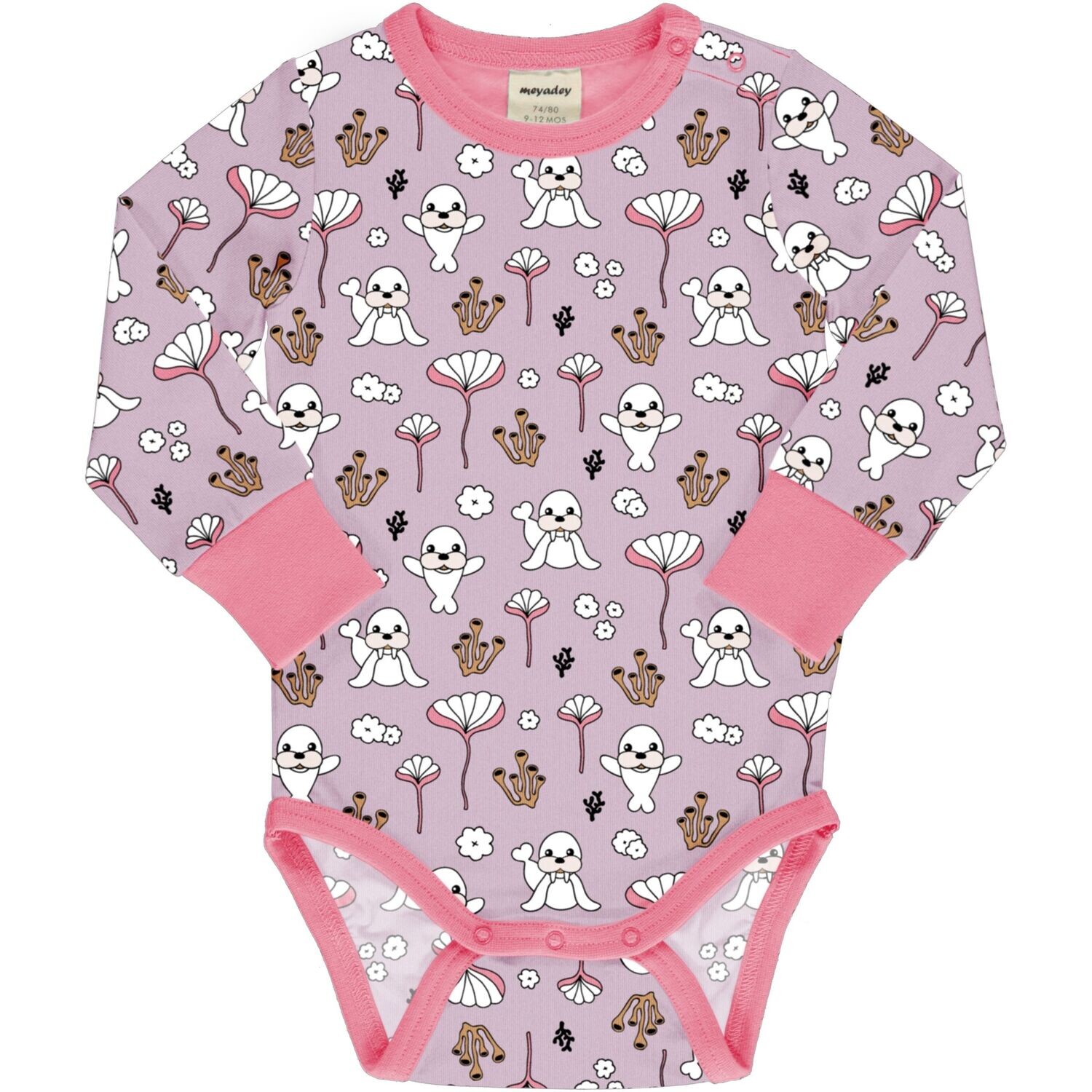 Meyadey by Maxomorra Body LS Coral & Seal *SALE*