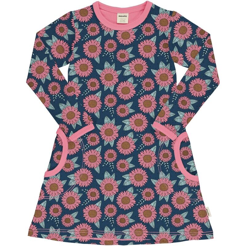 Meyadey by Maxomorra Dress LS Sunflower Dreams