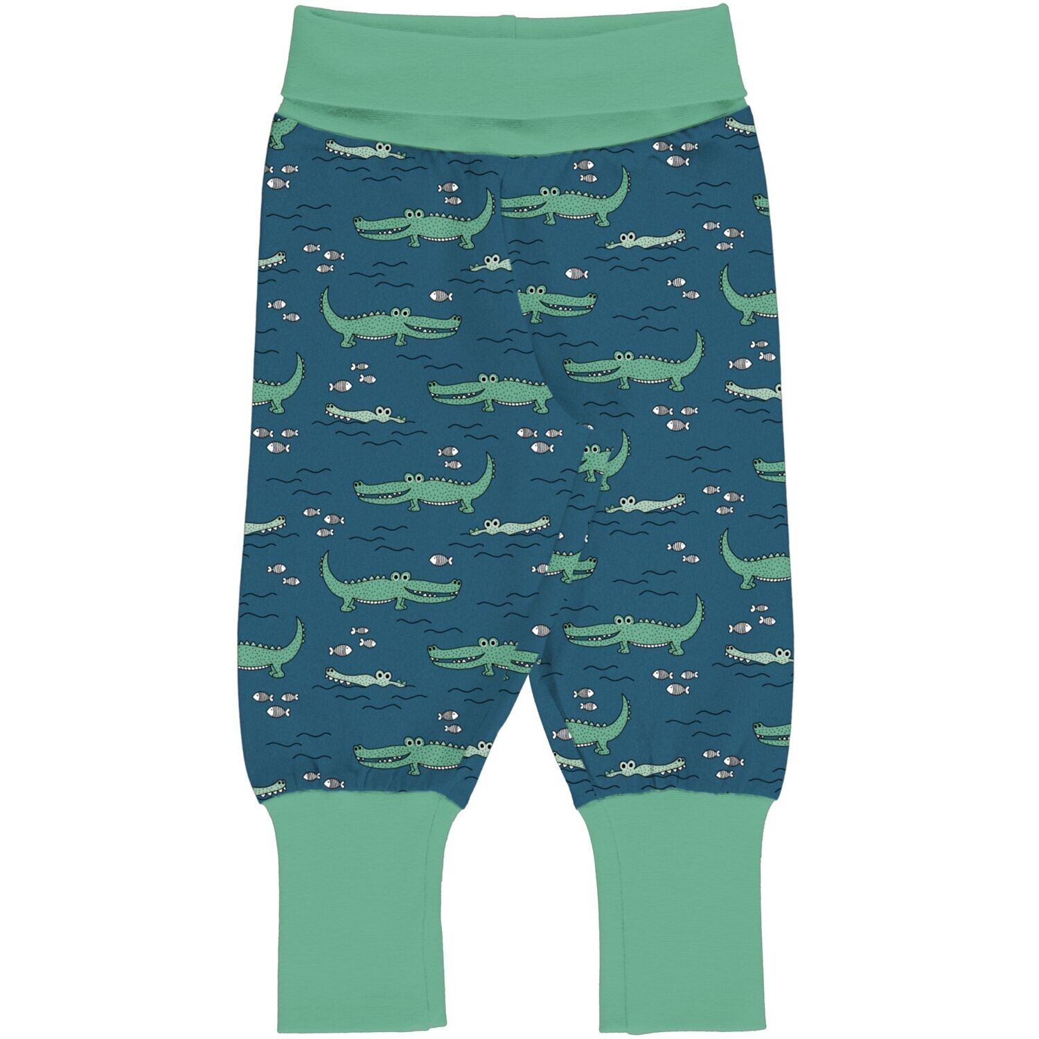 Meyadey by Maxomorra Pants Rib Crocodile Water