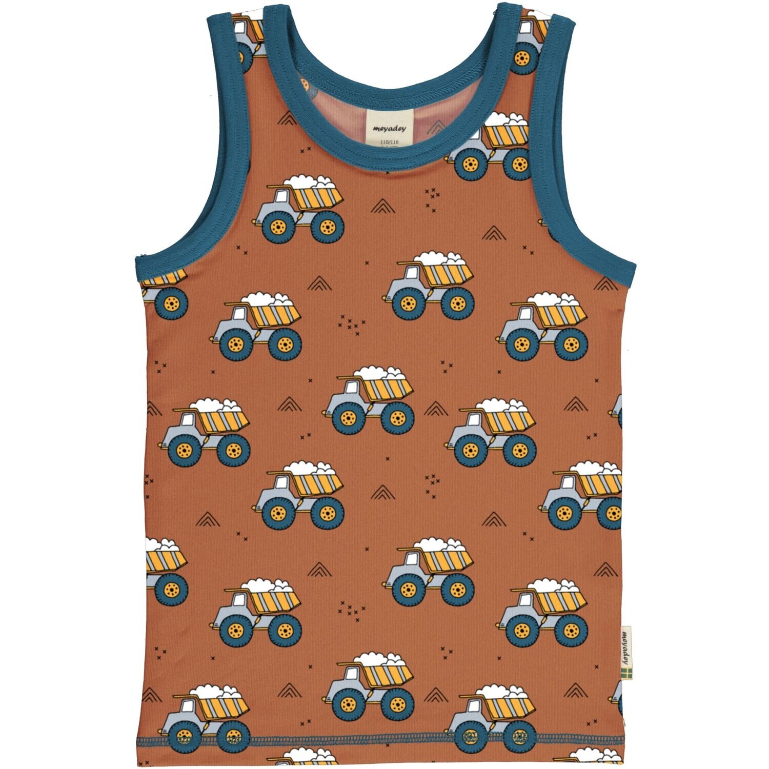 Meyadey by Maxomorra  Tank Top Dumping Wheels
