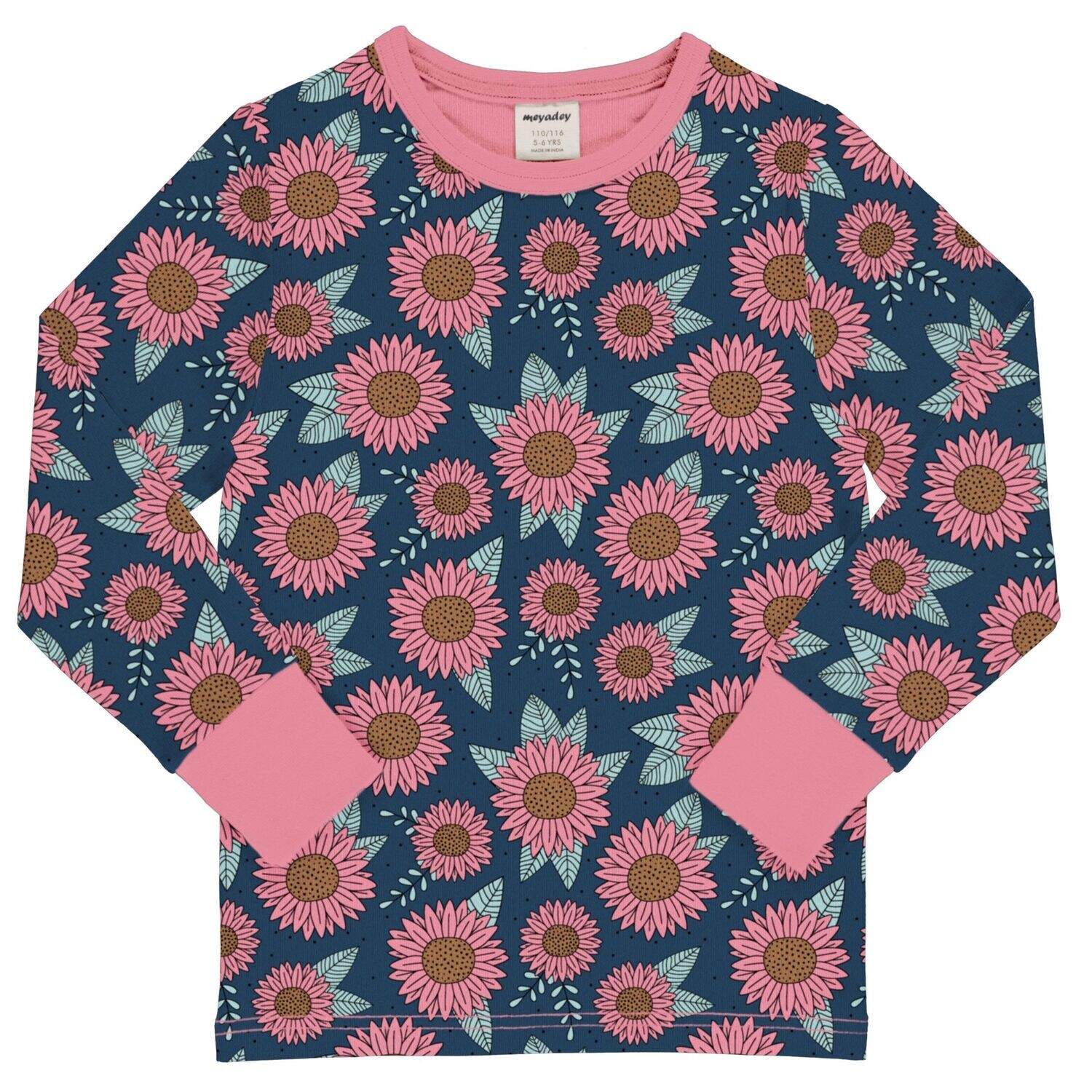 Meyadey by Maxomorra Top LS  Sunflower Dreams