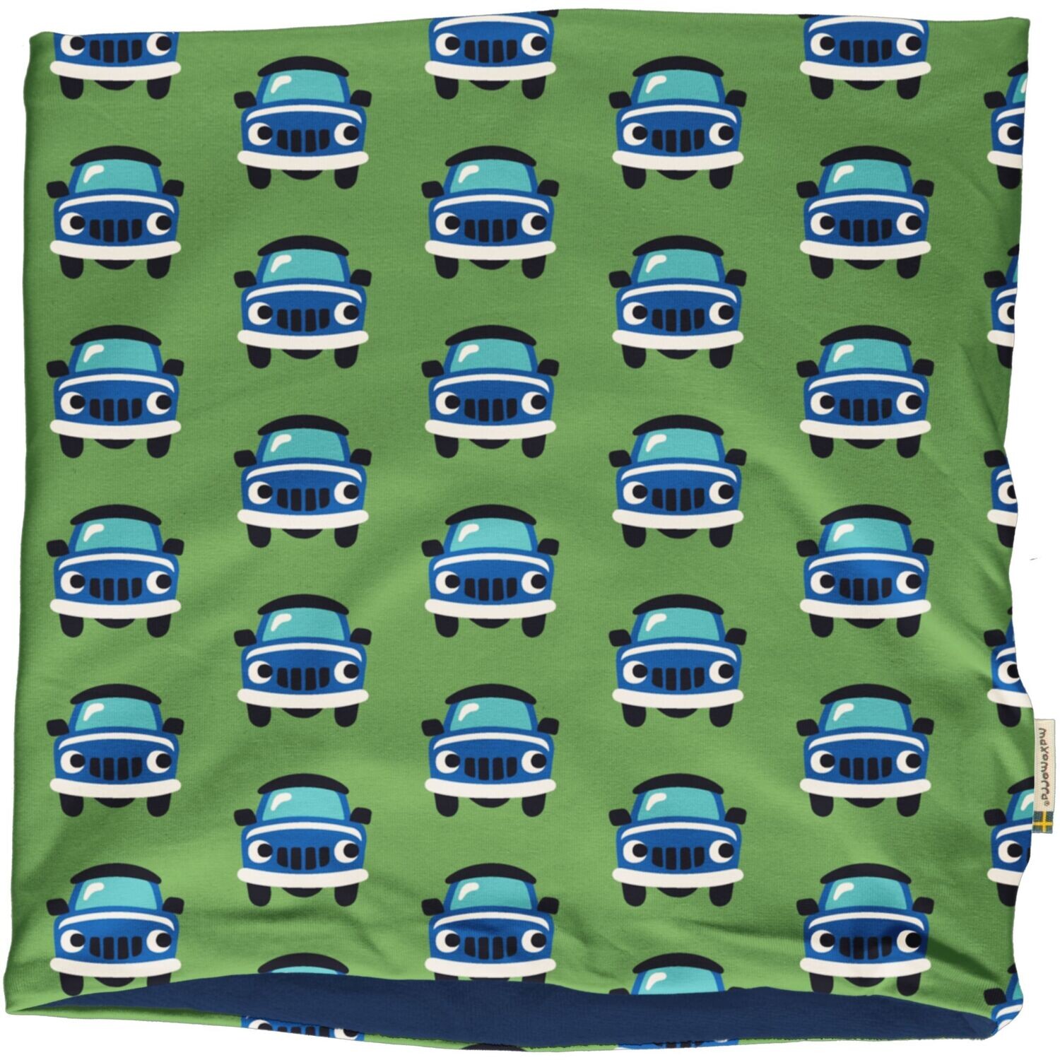 Maxomorra Rundschal/Scarf Velour Car Green