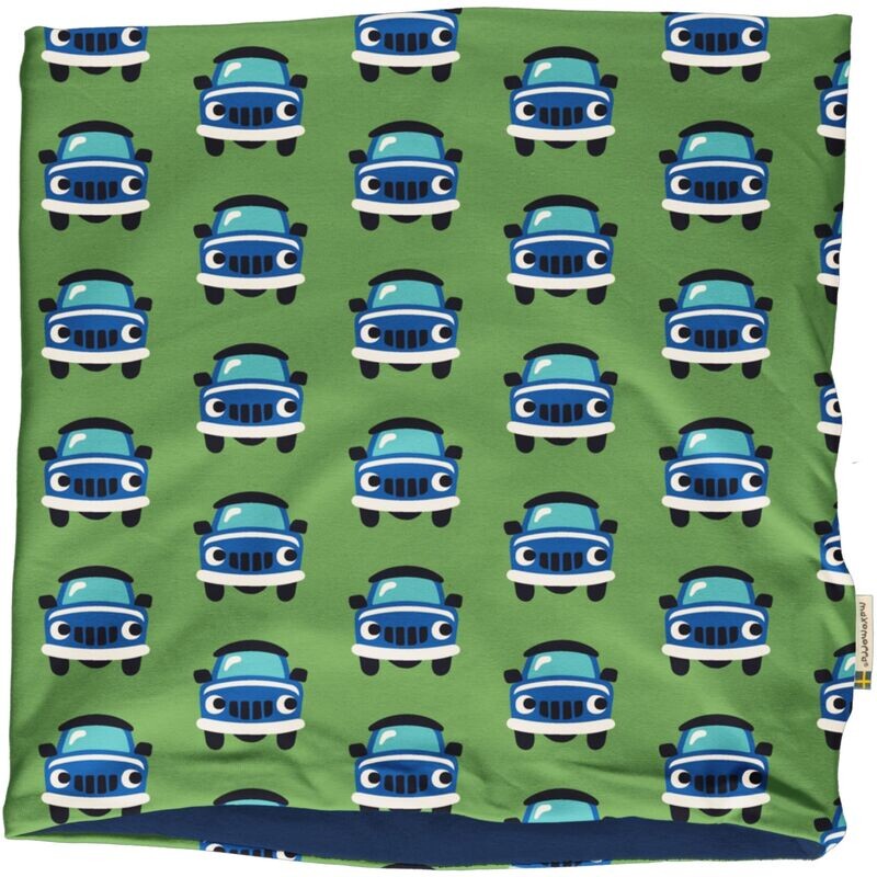 Maxomorra Rundschal/Scarf Velour Car Green