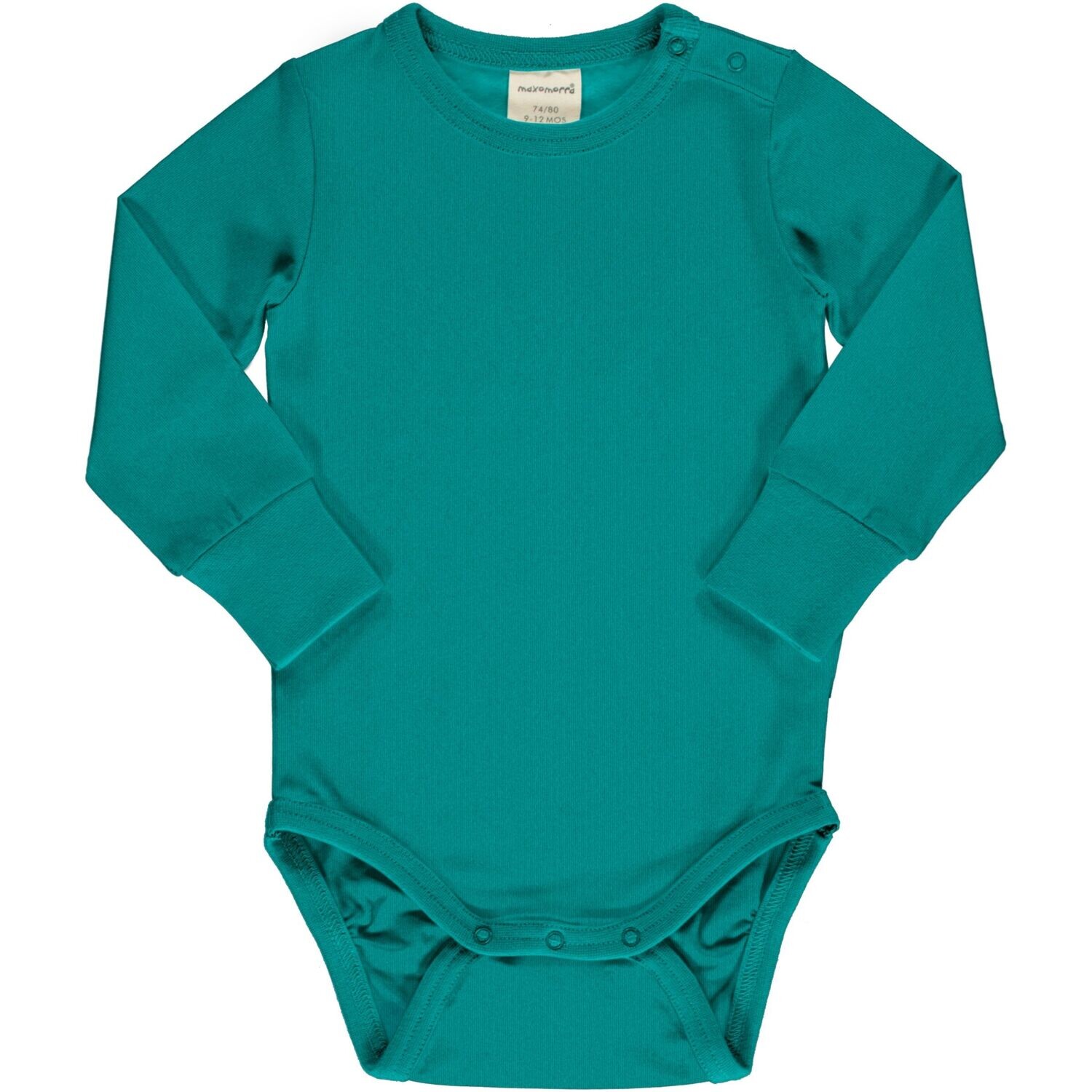 Maxomorra Body LS Solid Lagoon