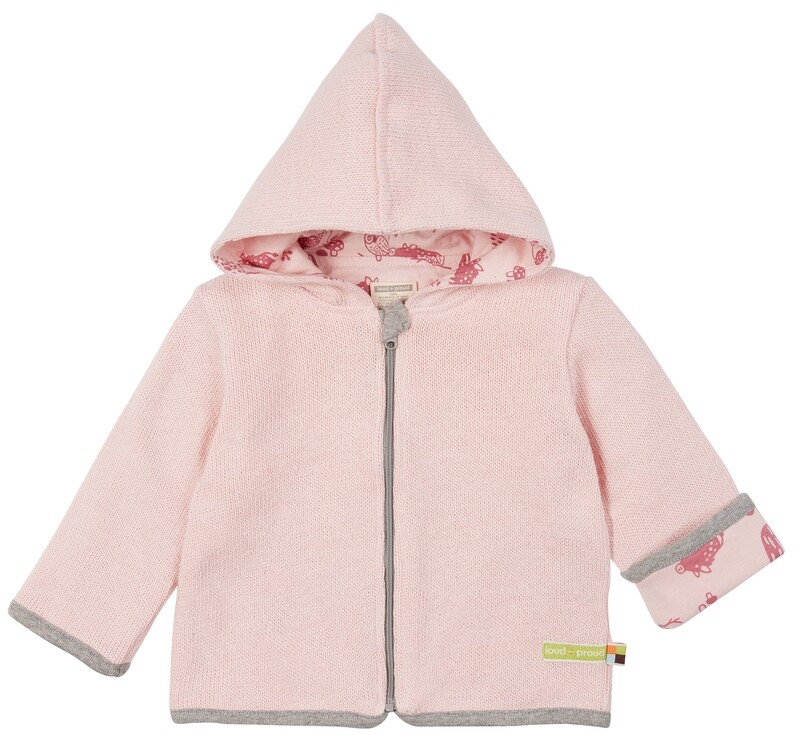 Loud & Proud Wendejacke Strick Rosé