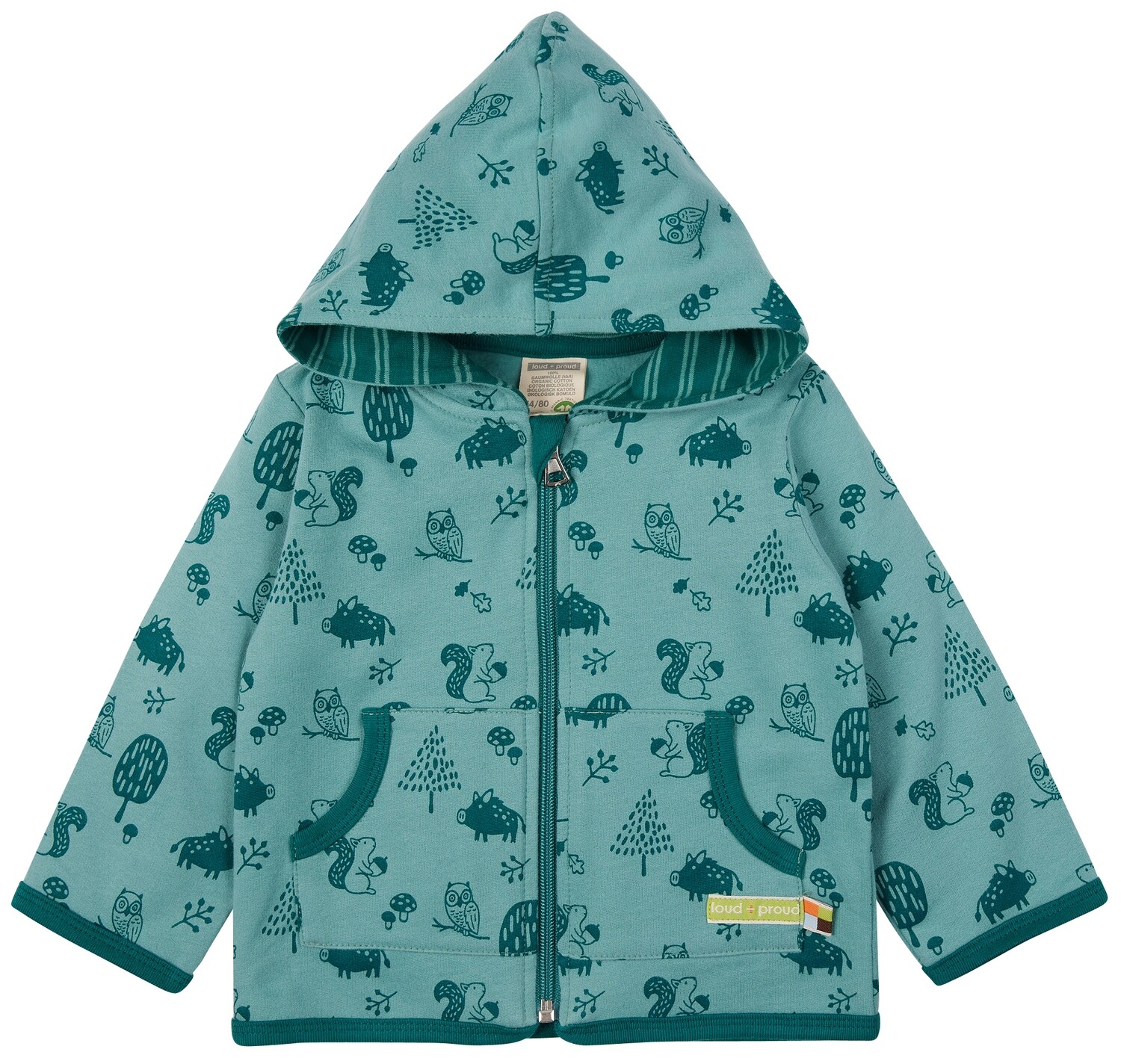 Loud & Proud Jacke Druck Oregano