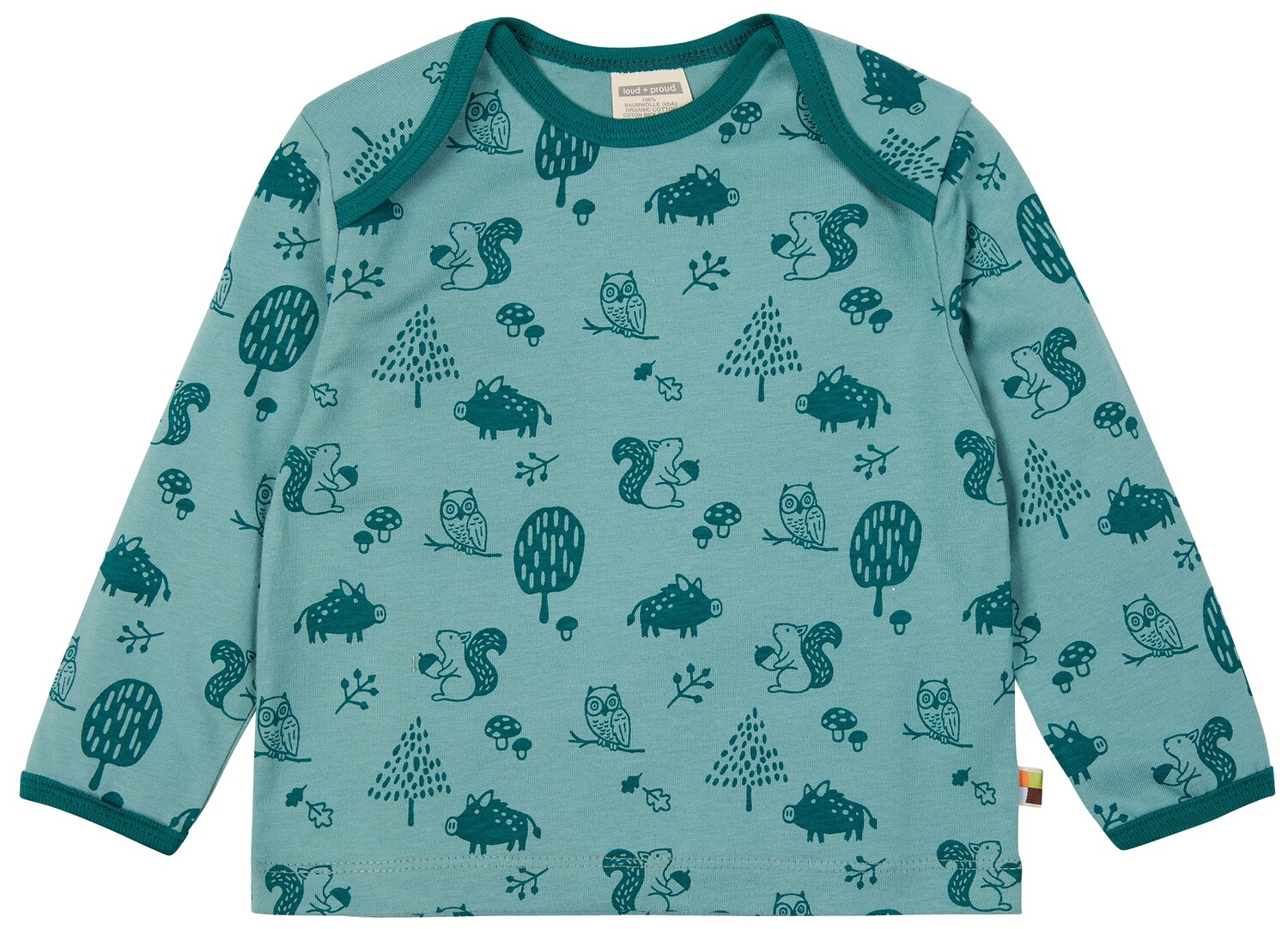 Loud and Proud Shirt LS Druck Oregano