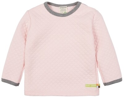 Loud and Proud Shirt LS Padded Knit Rosé