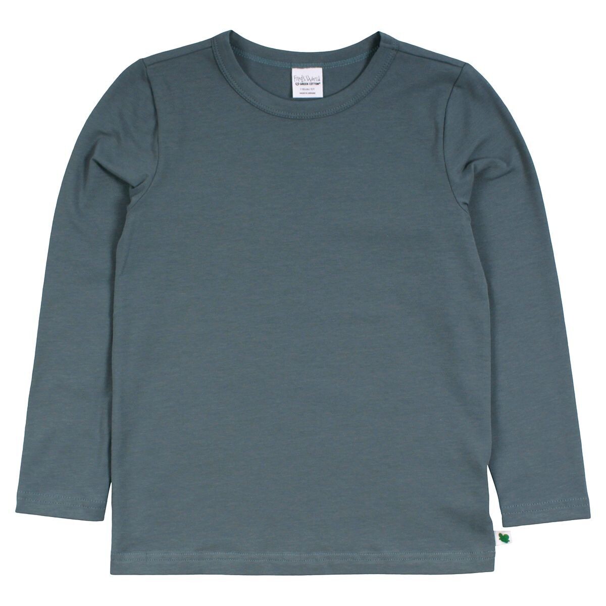 Green Cotton Freds World Langarmshirt Stormy Blue *SALE*
