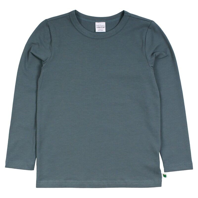 Green Cotton Freds World Langarmshirt Stormy Blue *SALE*