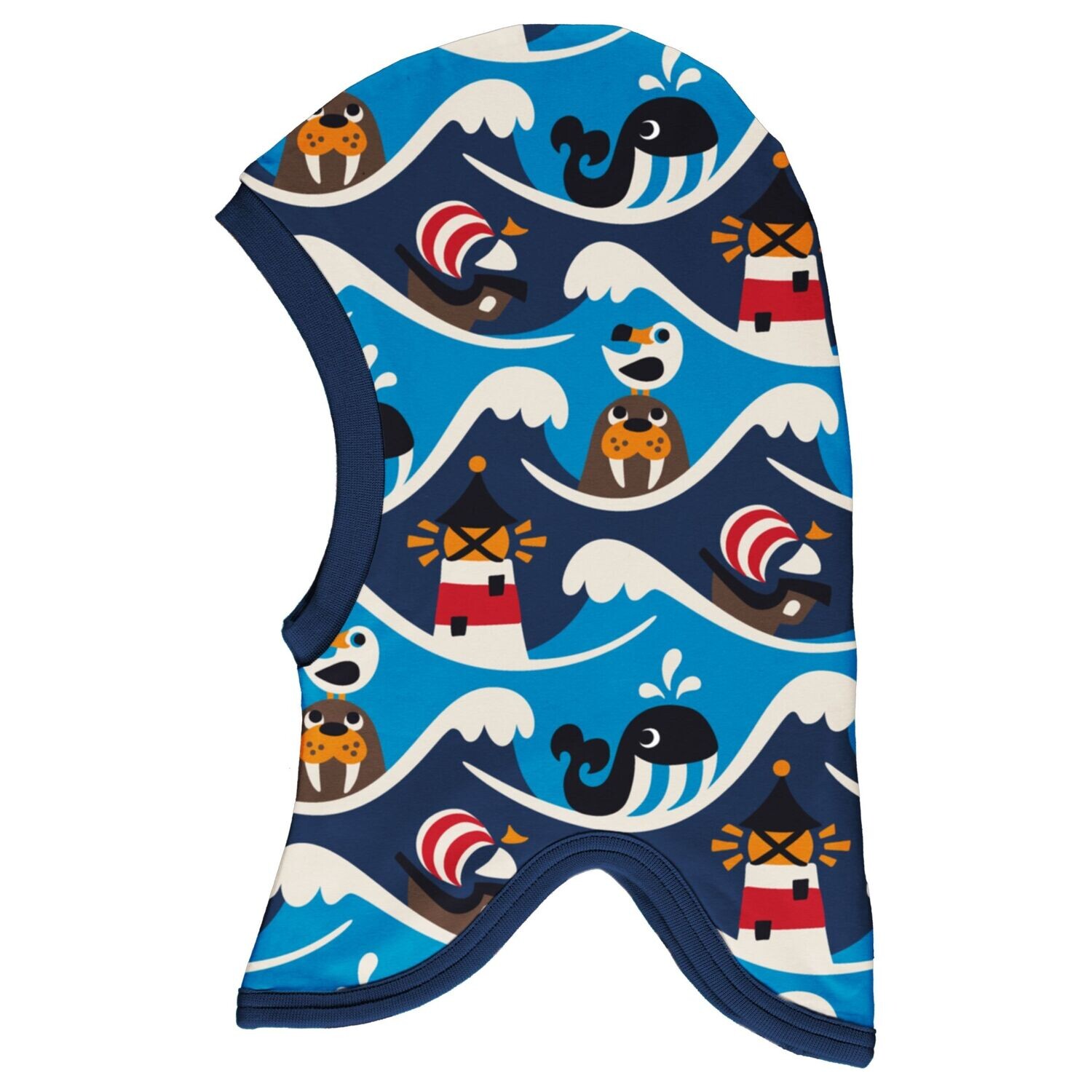 Maxomorra Schlupfmütze Velour  Ocean