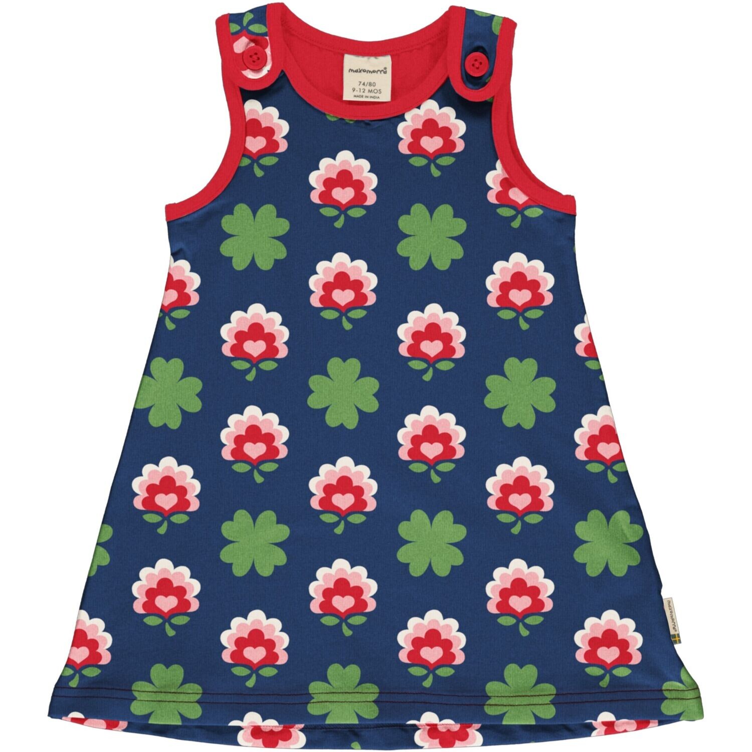 Maxomorra Playdress Clover