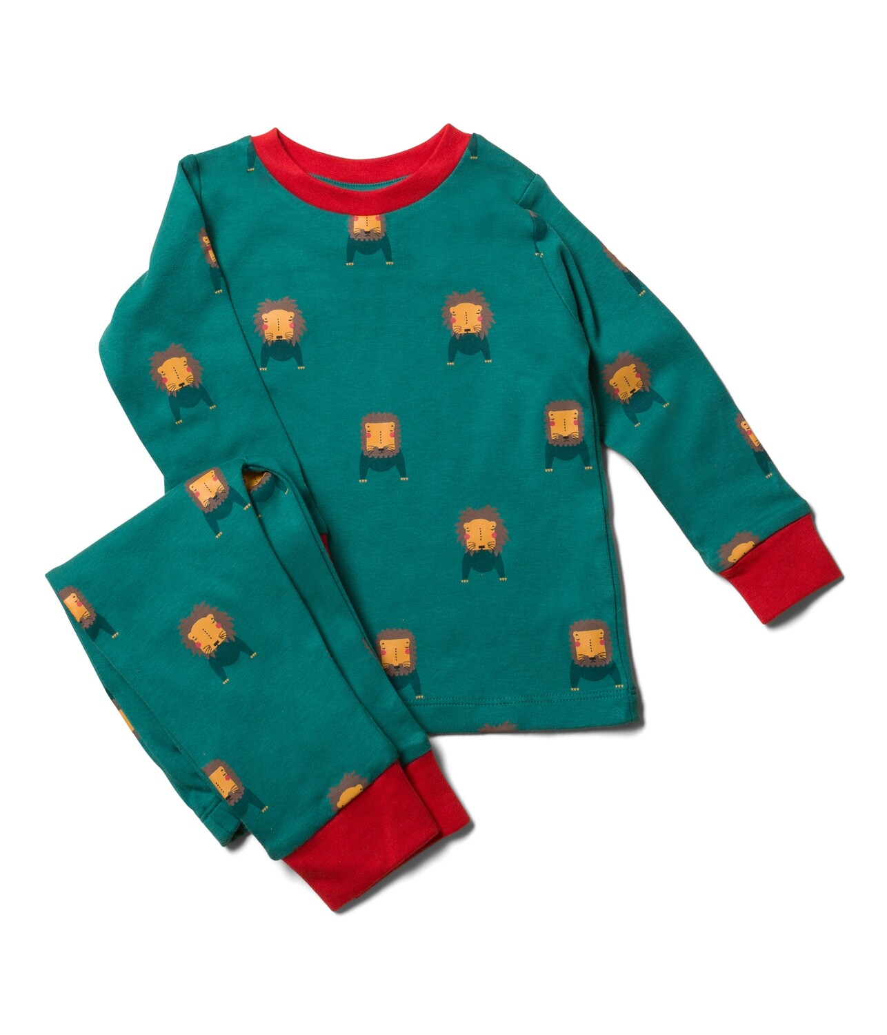 Little Green Radicals Pyjama LS Lion