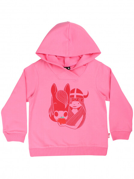 Danefae Ulrikke Hoodie Happy Pink Idunn