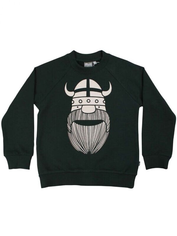Danefae Organic Stone Sweat Black Green ERIK