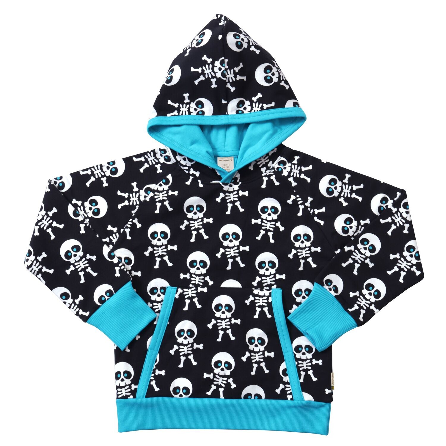 Maxomorra CLASSIC Hoodie Lined Classic Skelett
