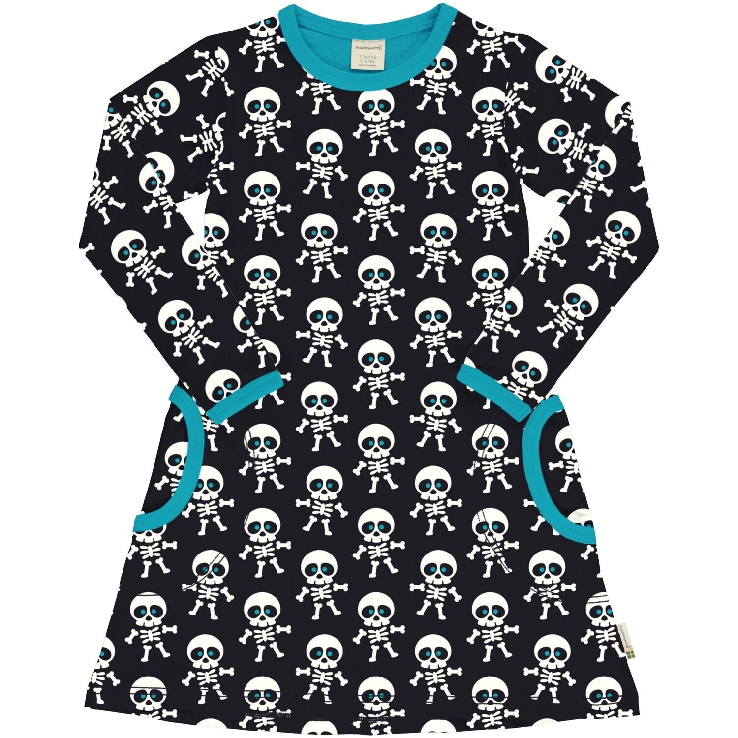 Maxomorra CLASSIC Dress LS Skelett