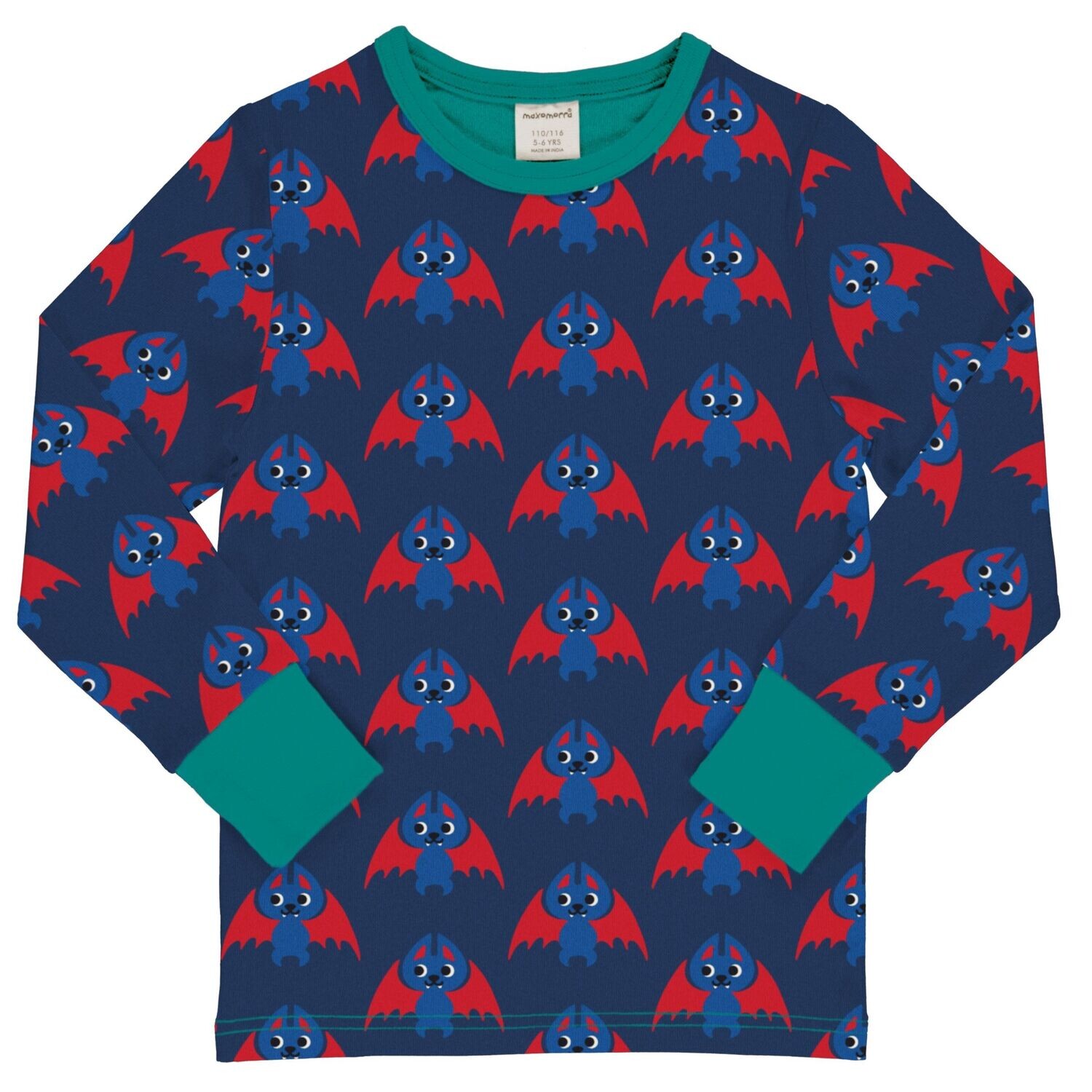 Maxomorra Top LS Fledermaus