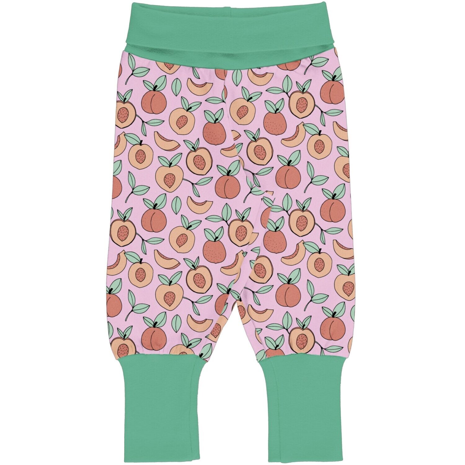 Meyadey by Maxomorra  Pants Rib Peach Garden