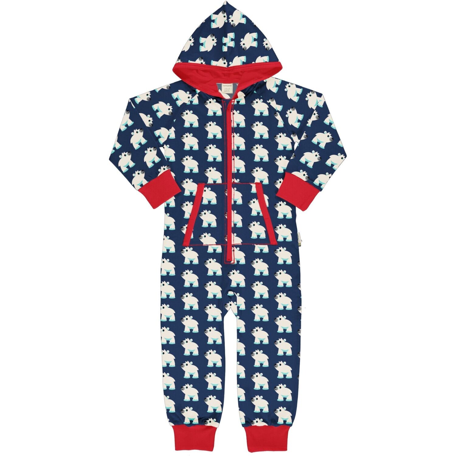 Maxomorra One Piece / Einteiler Sweat  Polar Bear