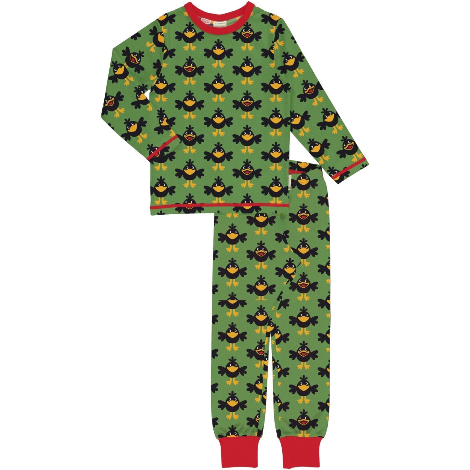 Maxomorra Pyjama LS Crow