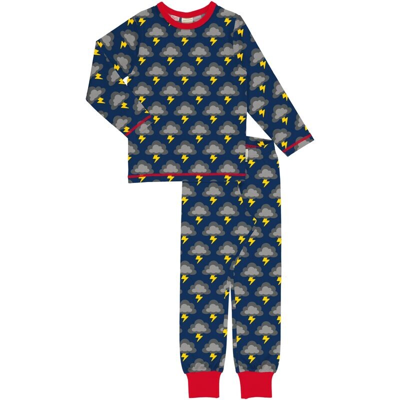 Maxomorra CLASSIC Pyjama LS Lightning