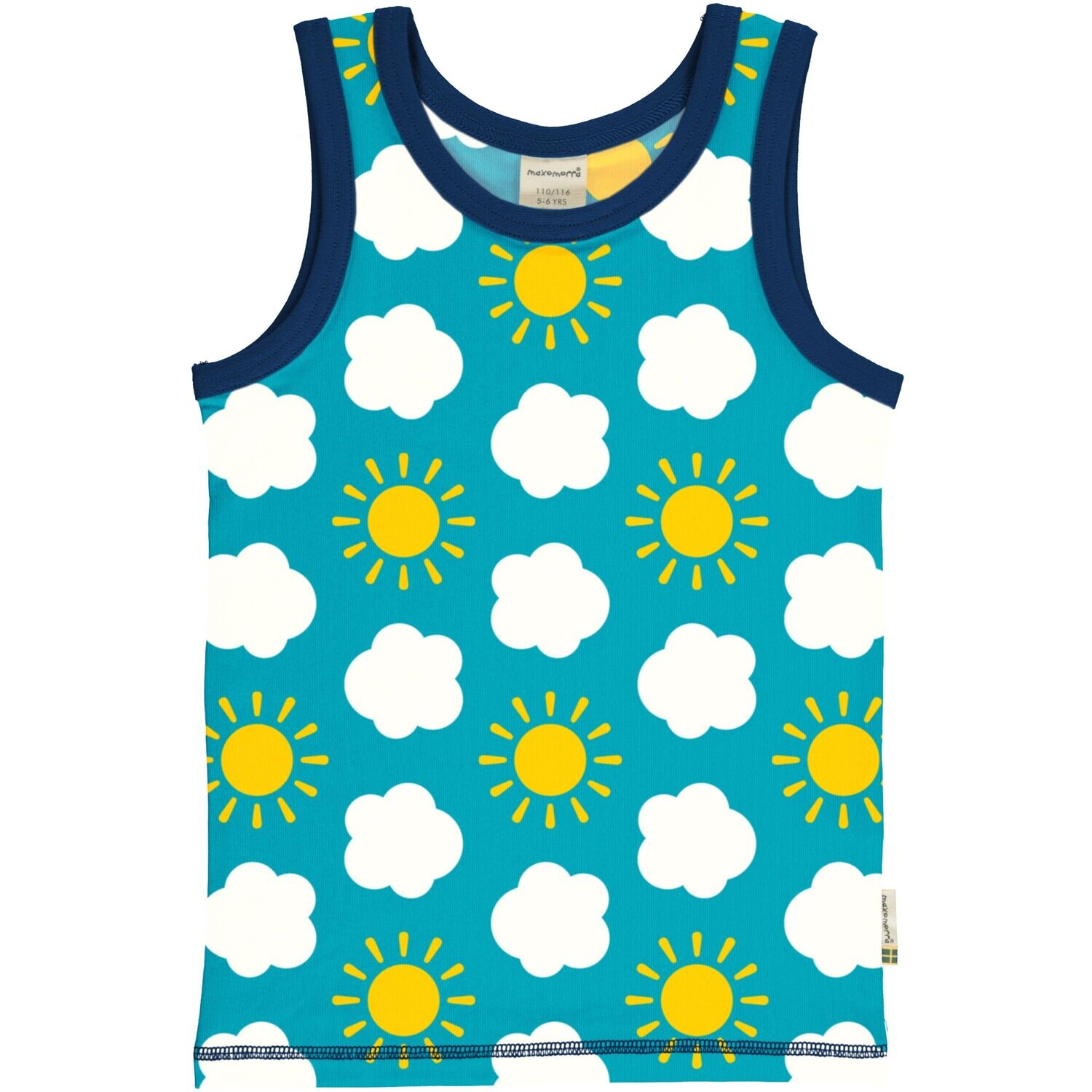 Maxomorra CLASSIC Tank Top Sky