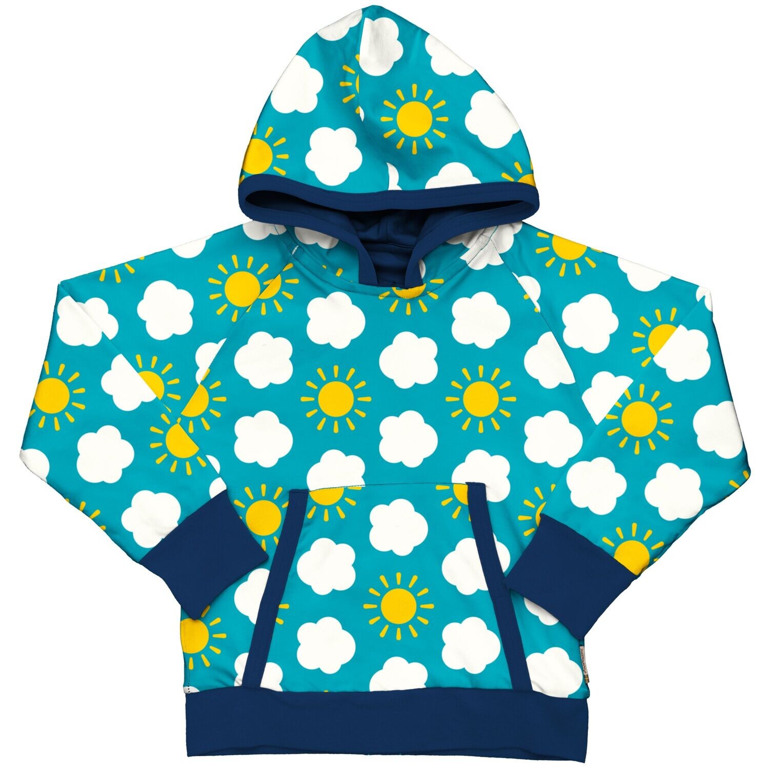 Maxomorra CLASSIC Hoodie Lined Classic Sky