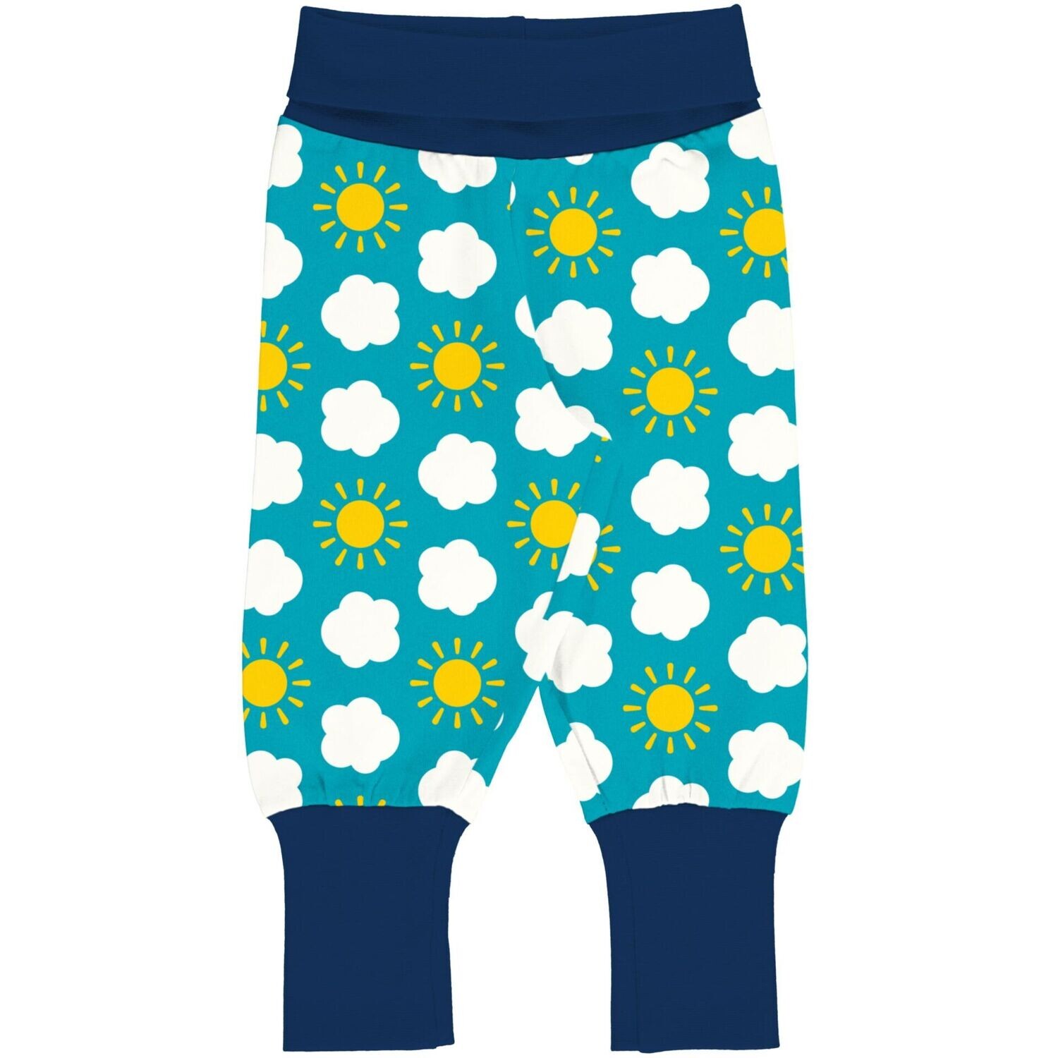 Maxomorra Classic Pants Rib Sky