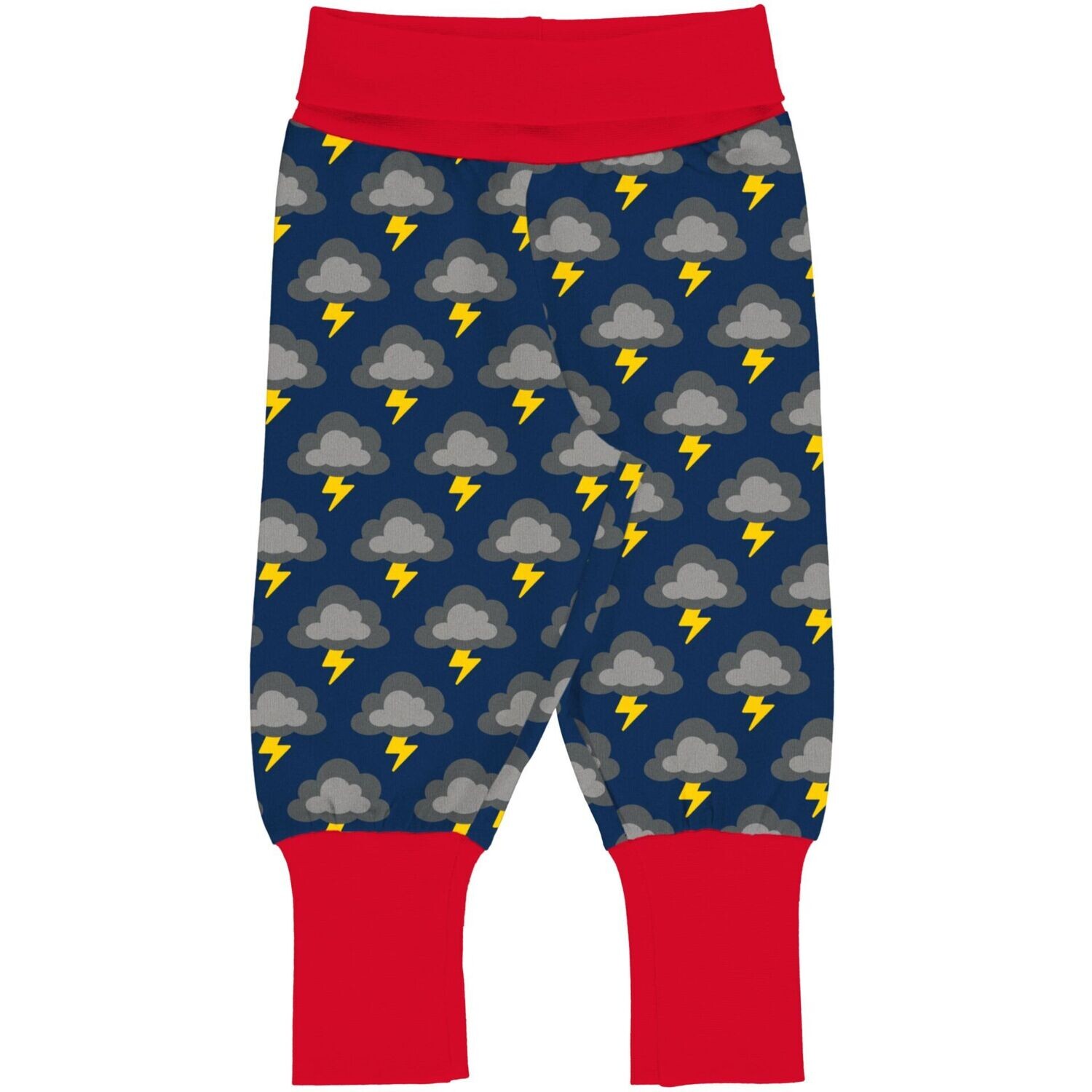 Maxomorra Classic Pants Rib Lightning