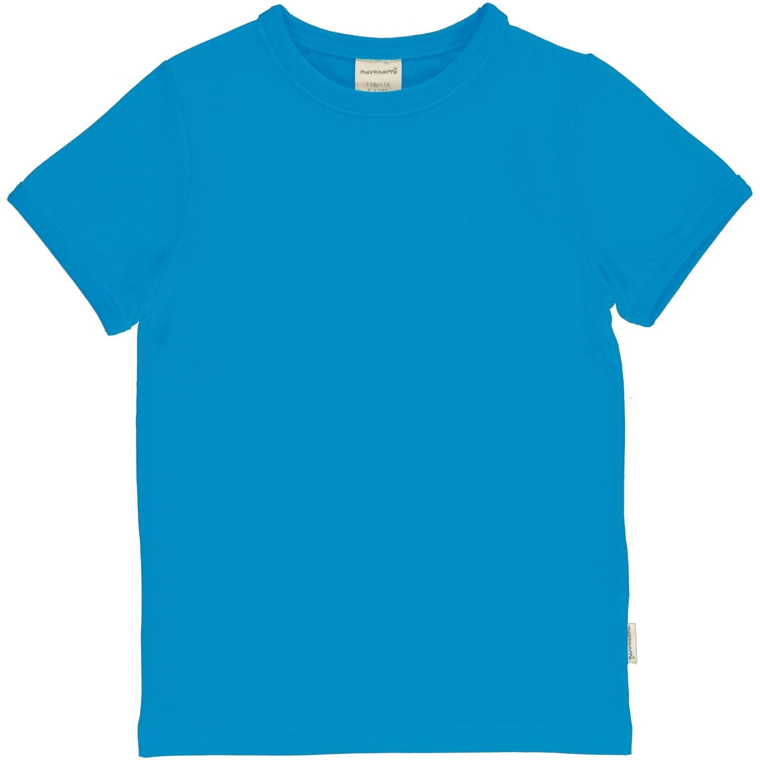 Maxomorra Basic Top SS Solid Azure *SALE*