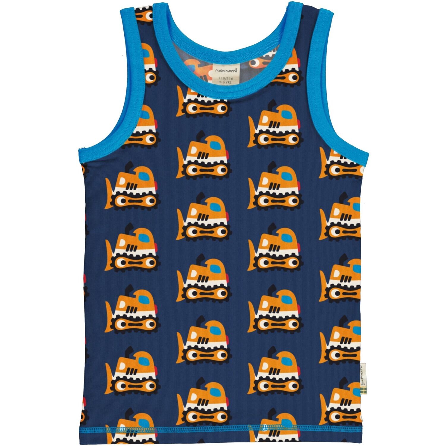 Maxomorra Tank Top Bulldozer