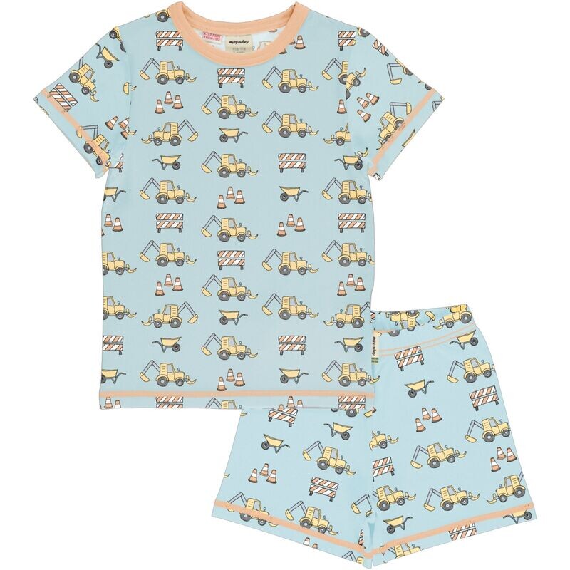 Meyadey by Maxomorra Pyjama SS Construction