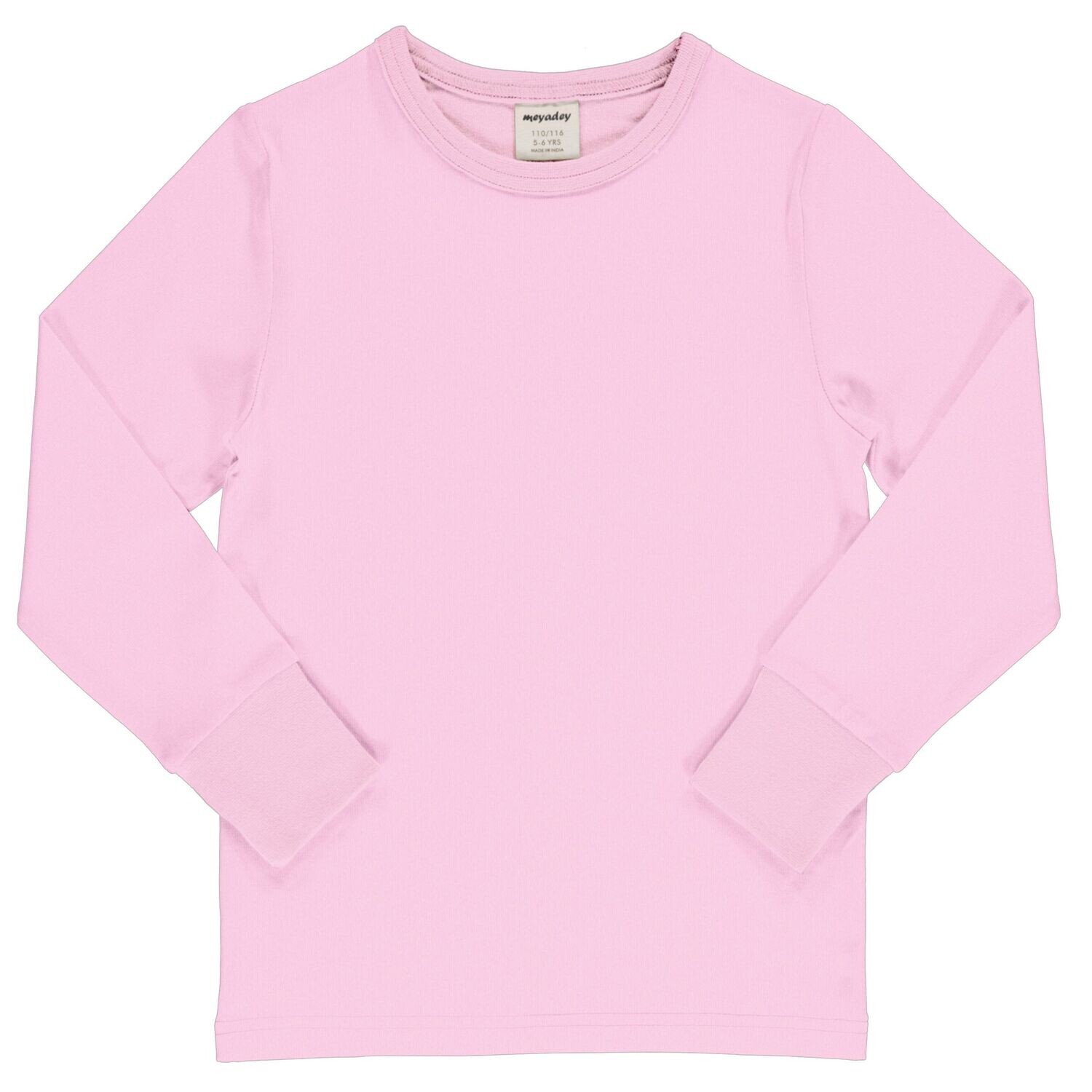 Meyadey by Maxomorra Shirt LS Solid Pink Soft