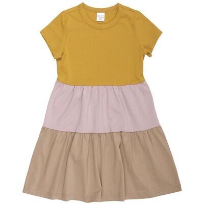 Green Cotton Fred's World Alfa Layer Kleid Honey
