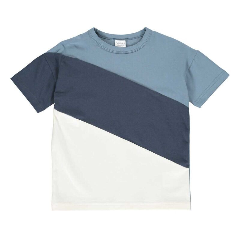 Green Cotton Fred's World Shirt  Alfa Cut Misted Blue