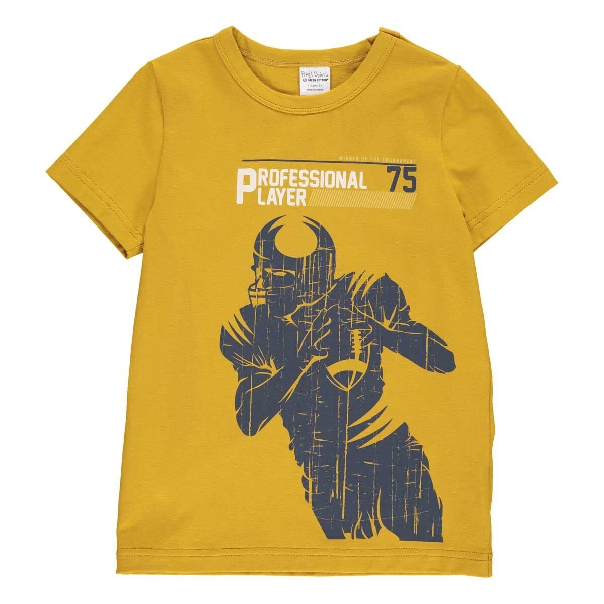 Green Cotton Fred's World Shirt Rugby/J