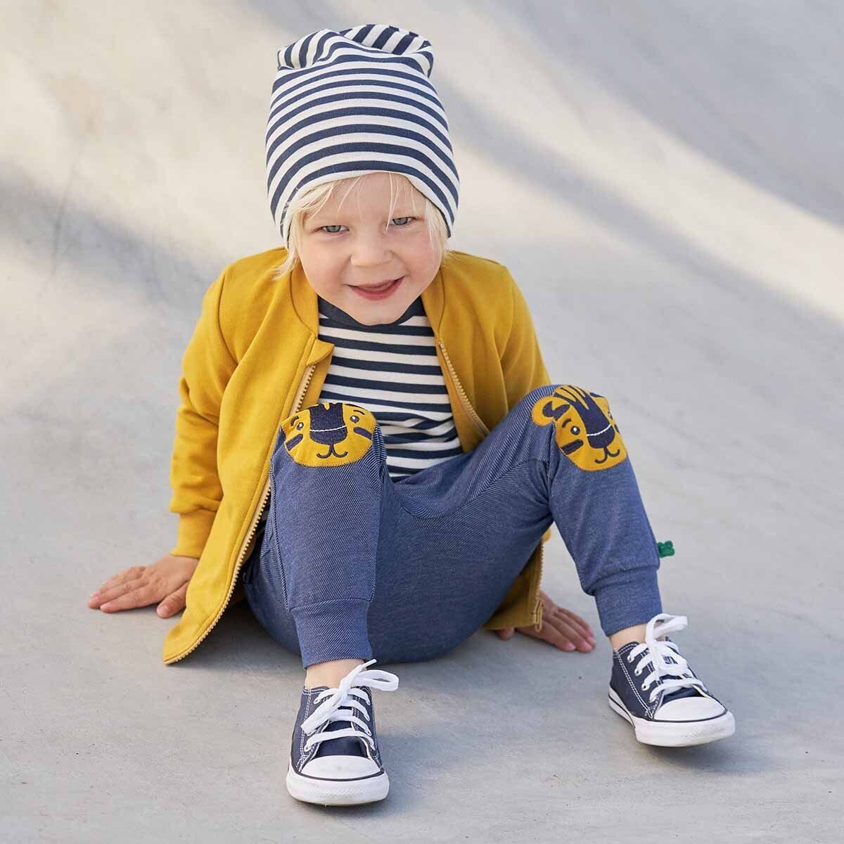 Green Cotton Fred's World Pants Animal Denim