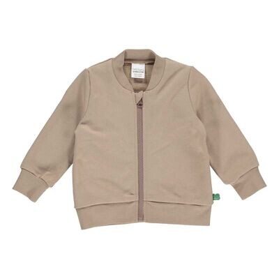 Green Cotton Fred's World Sweat Cardigan Zip Baby Seed *SALE*