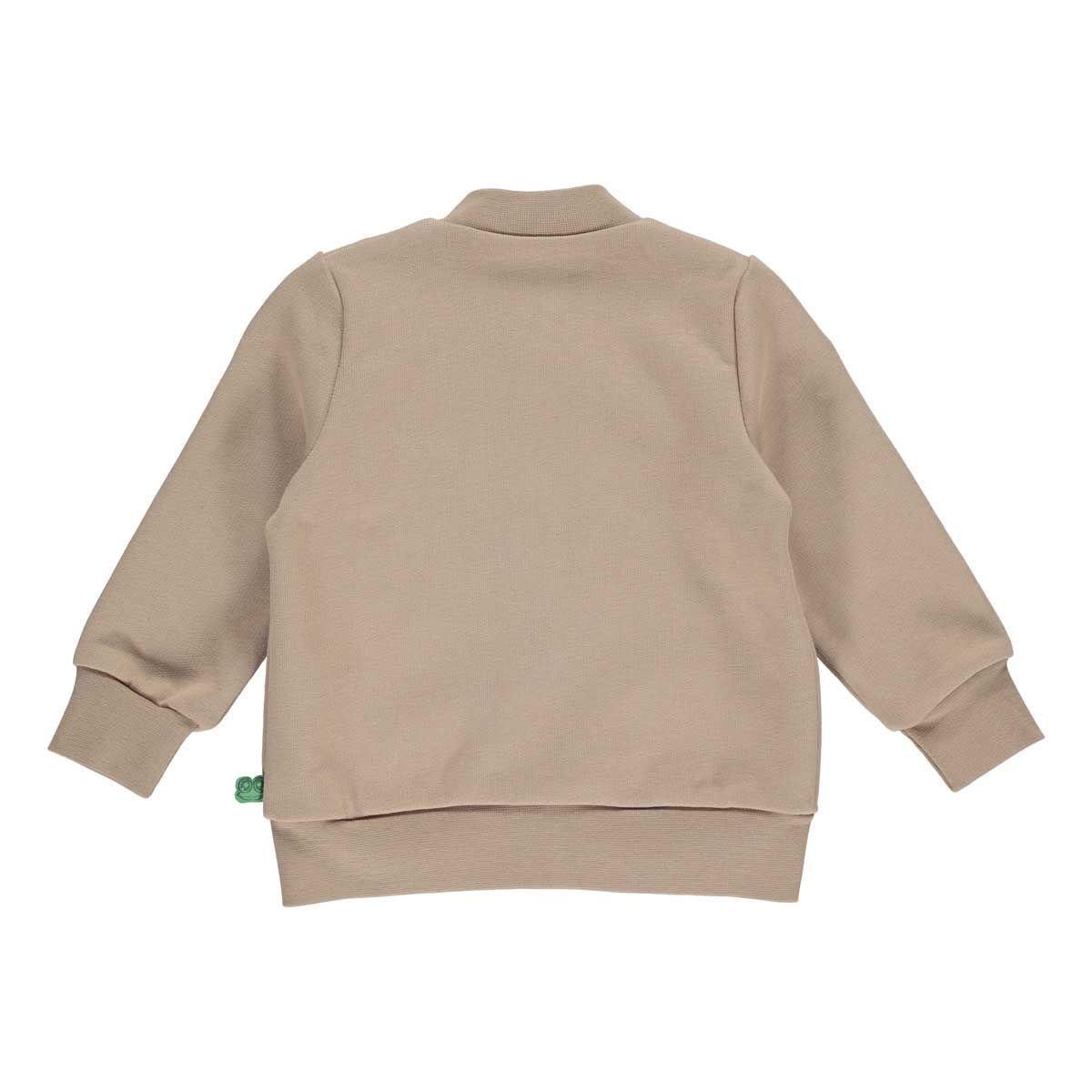 Green Cotton Fred's World Sweat Cardigan Zip Baby Seed *SALE*