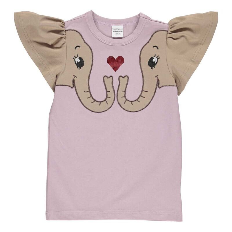 Green Cotton Fred's World Shirt SS Heart