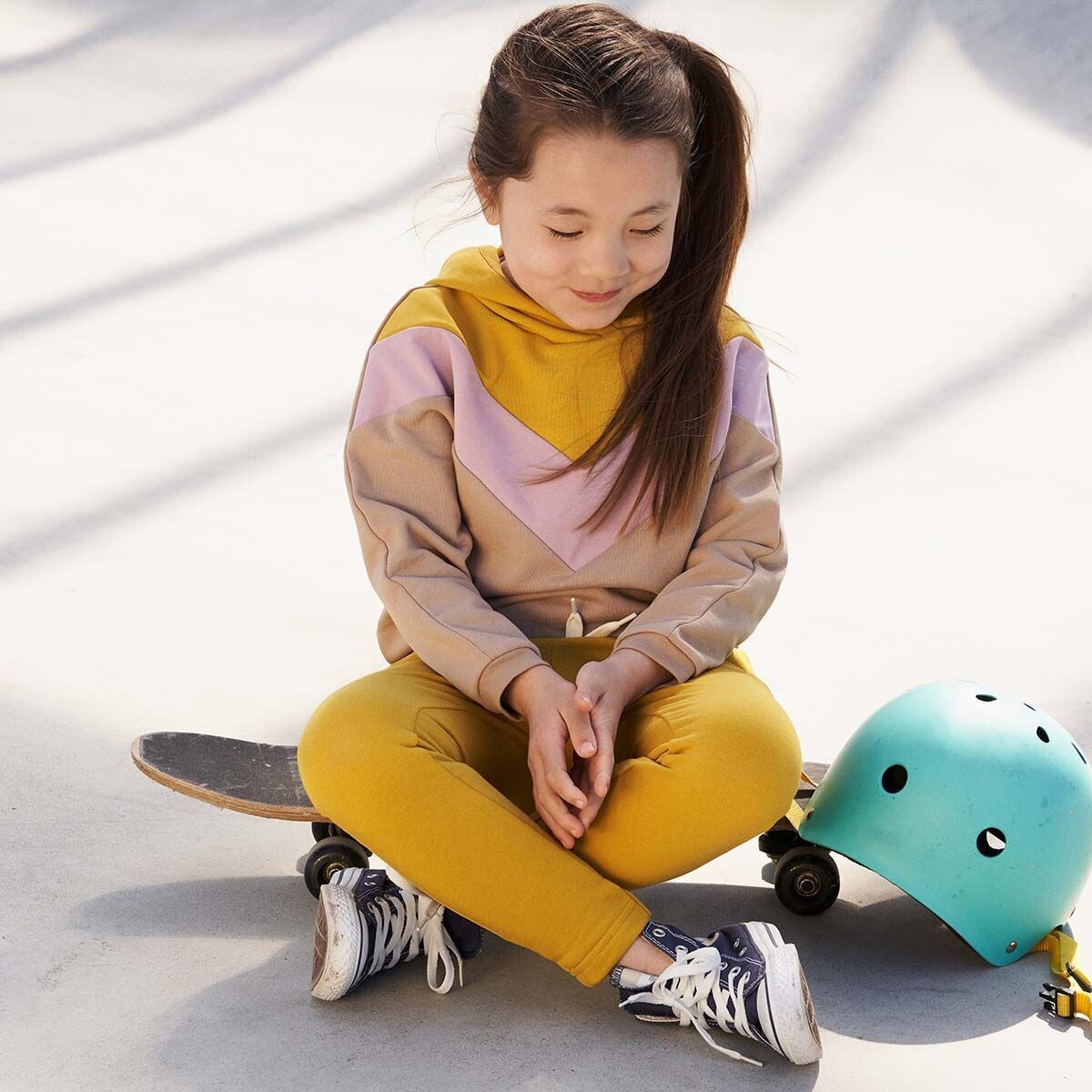 Green Cotton Fred's World Hoodie Sweat Raglan Seed