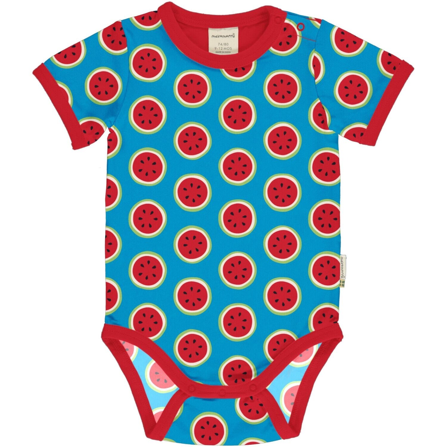 Maxomorra Body SS Watermelon