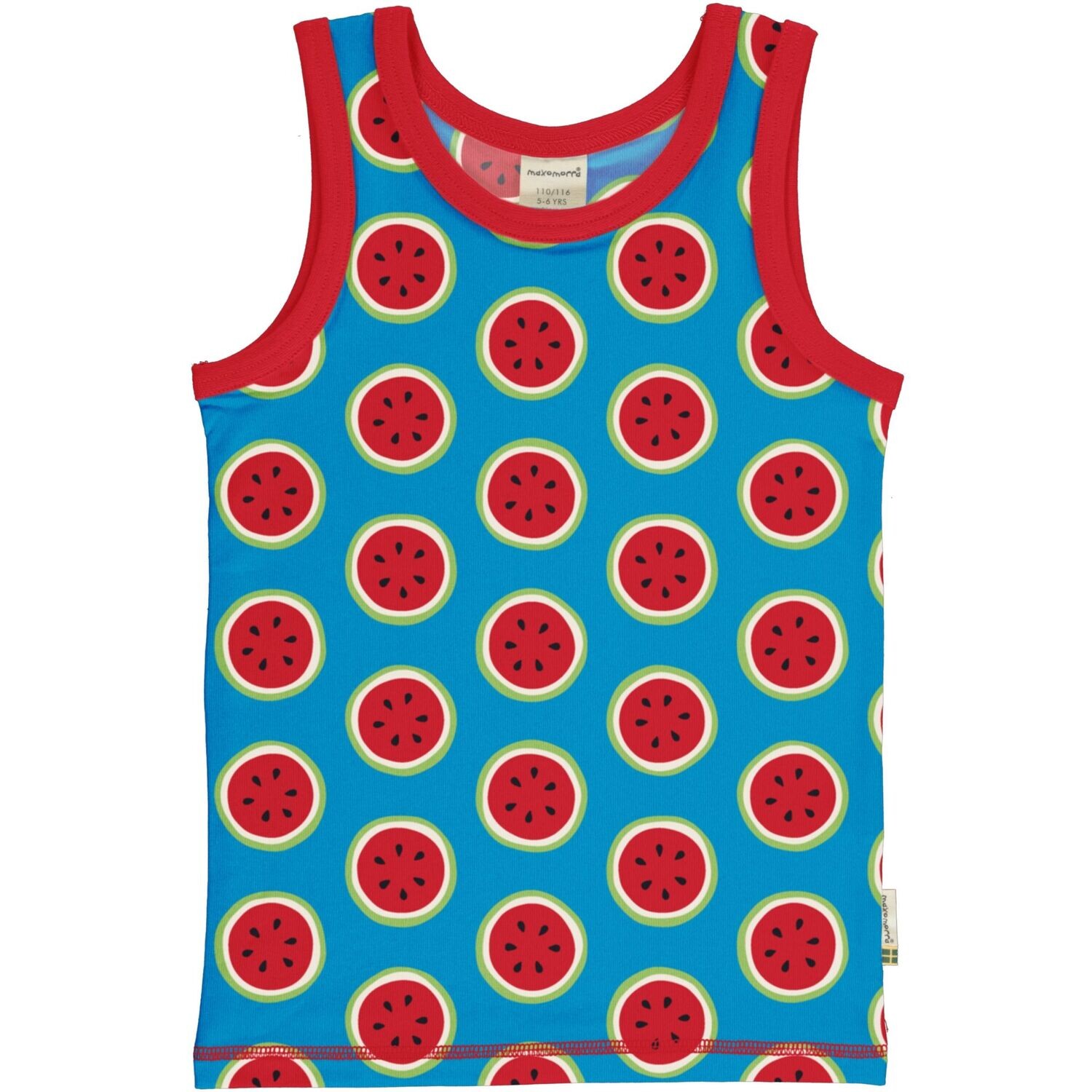 Maxomorra Tank Top Watermelon