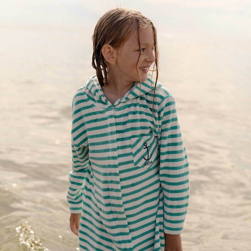 Ebbe Kids Rommy Bademantel Ice Turquoise *LIQUIDATIONSPREIS*