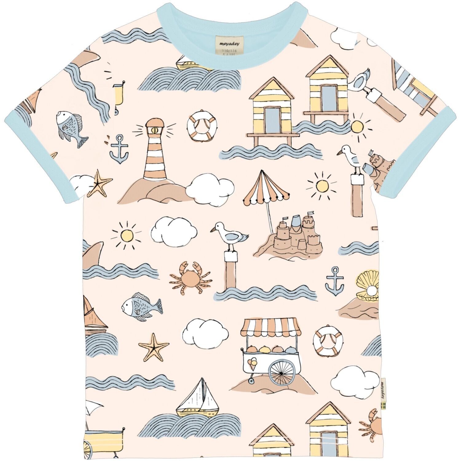 Meyadey  by Maxomorra Top SS Salty Shore