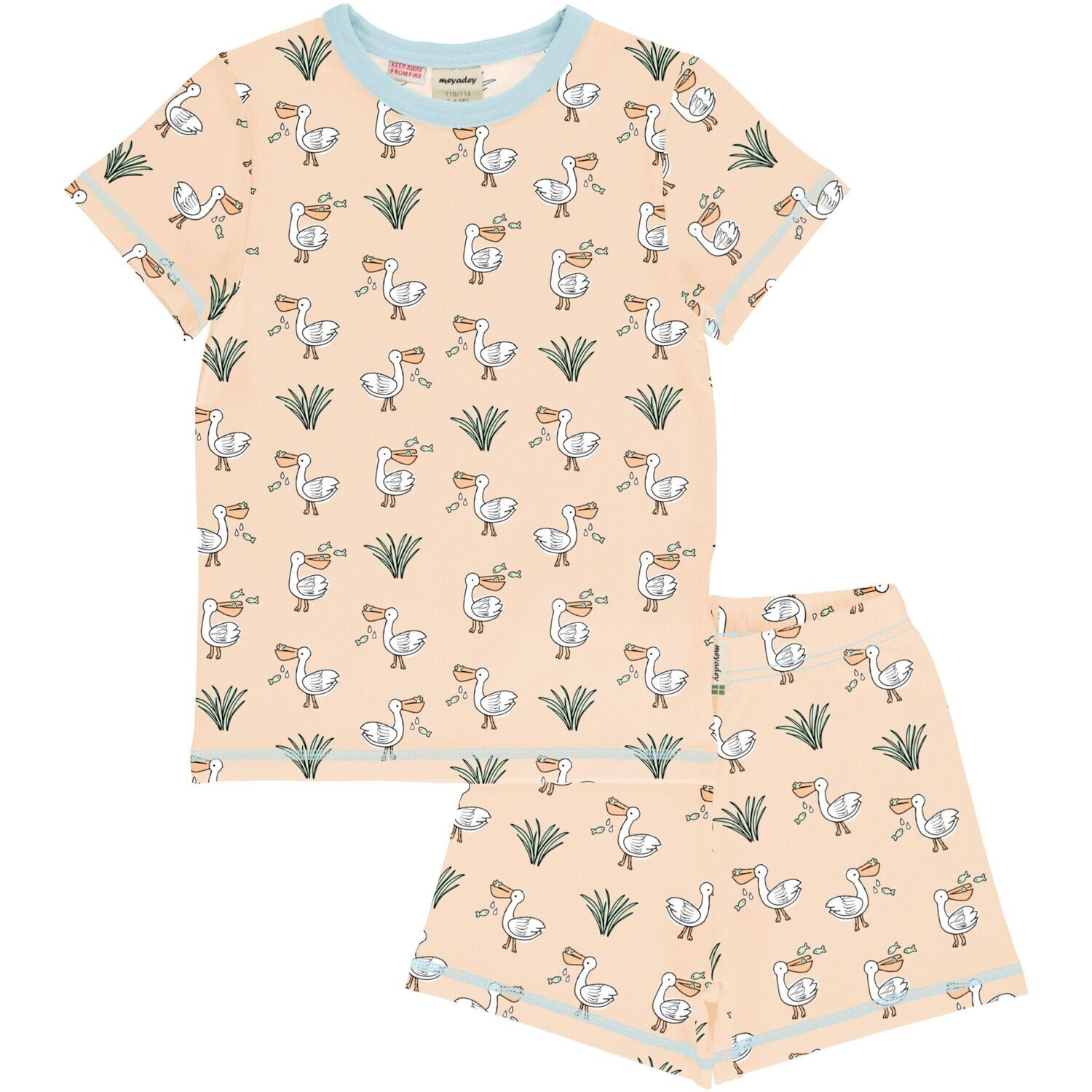 Meyadey by Maxomorra Pyjama SS Pelican *SALE*