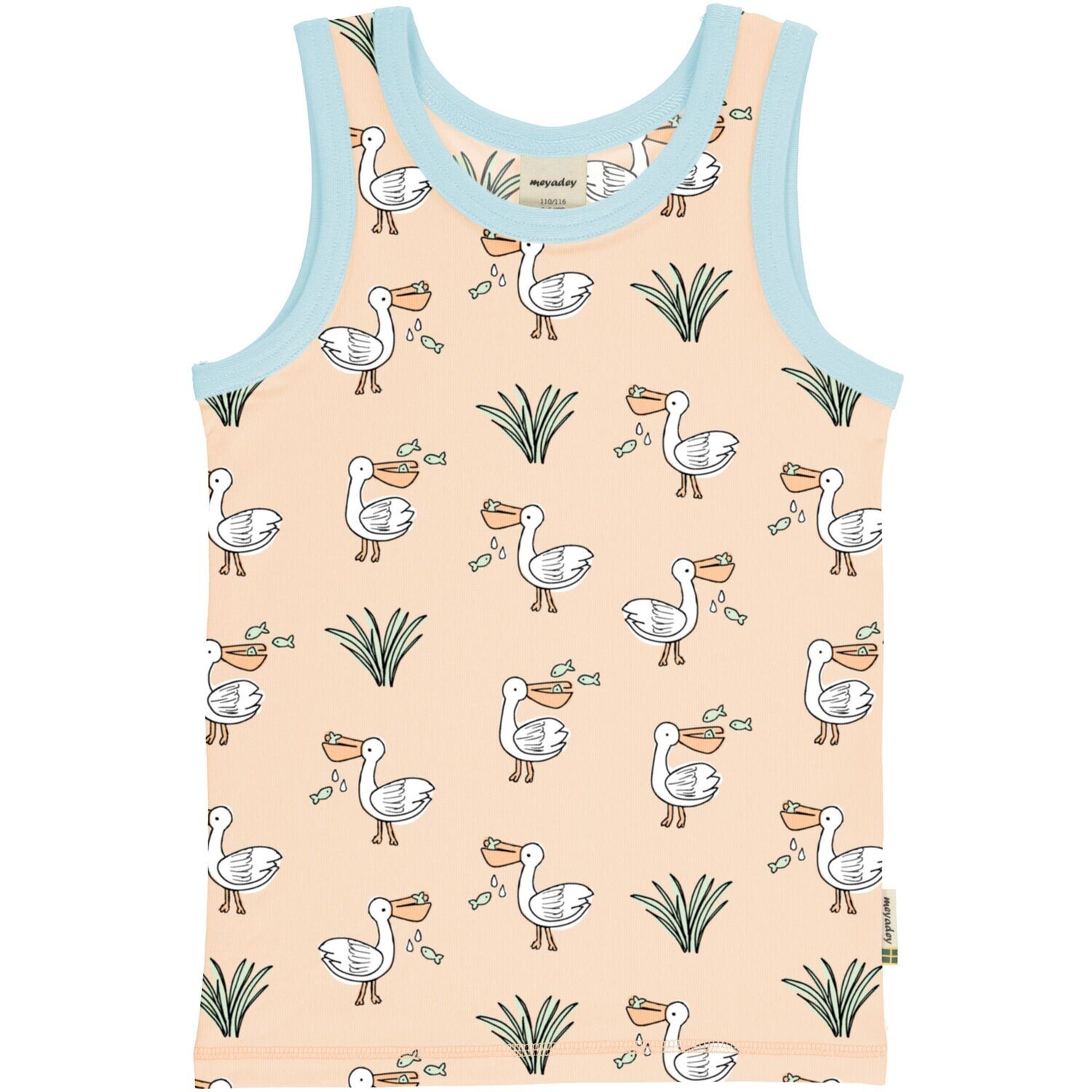 Meyadey by Maxomorra Tank Top Pelican