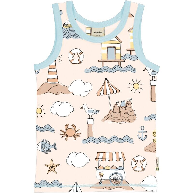 Meyadey by Maxomorra Tank Top Salty Shore